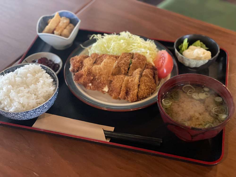 大葉とチーズのミルフィーユかつ