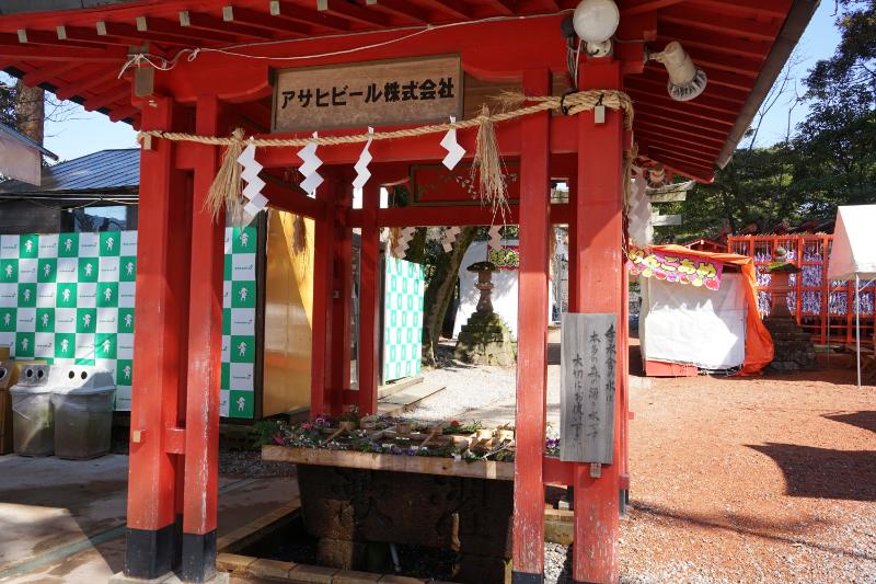 石浦神社花手水1