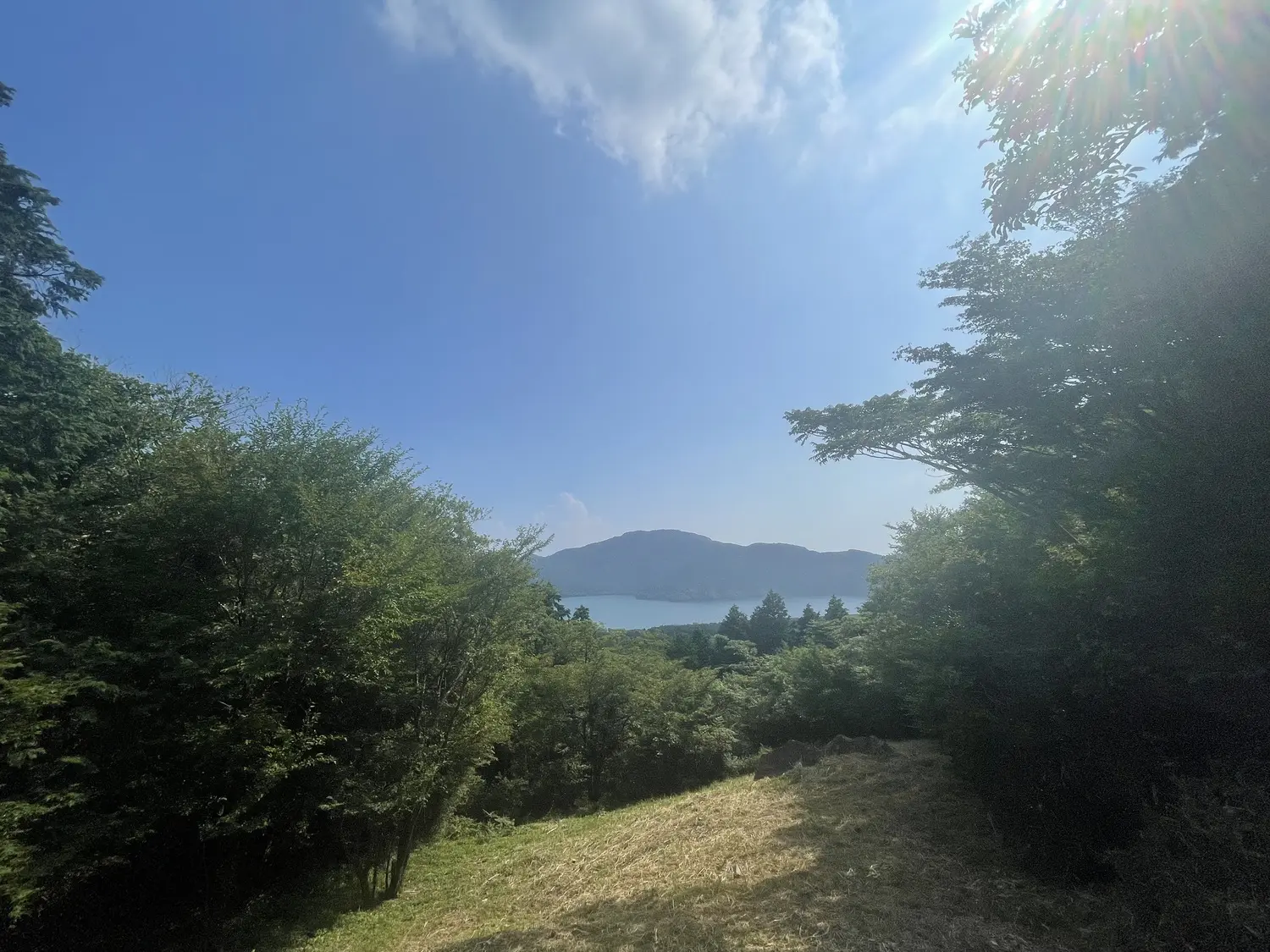 湖尻自然探勝歩道展望台