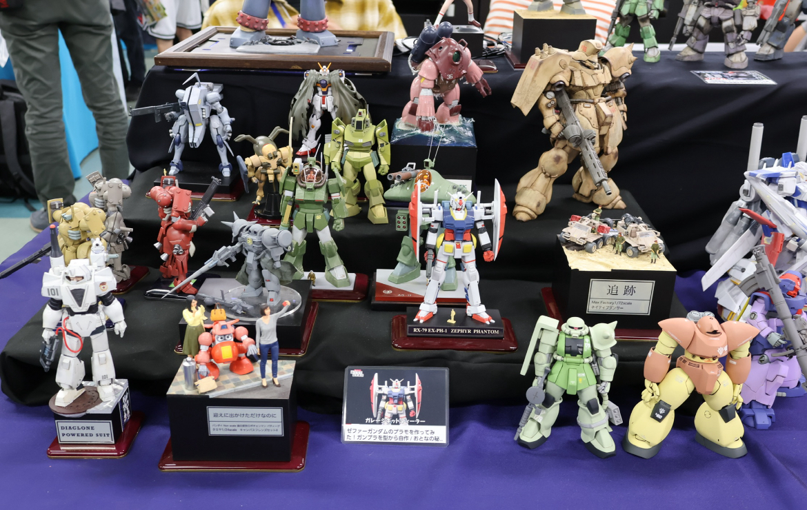 静岡ホビーショー_展示風景_ガンダム
