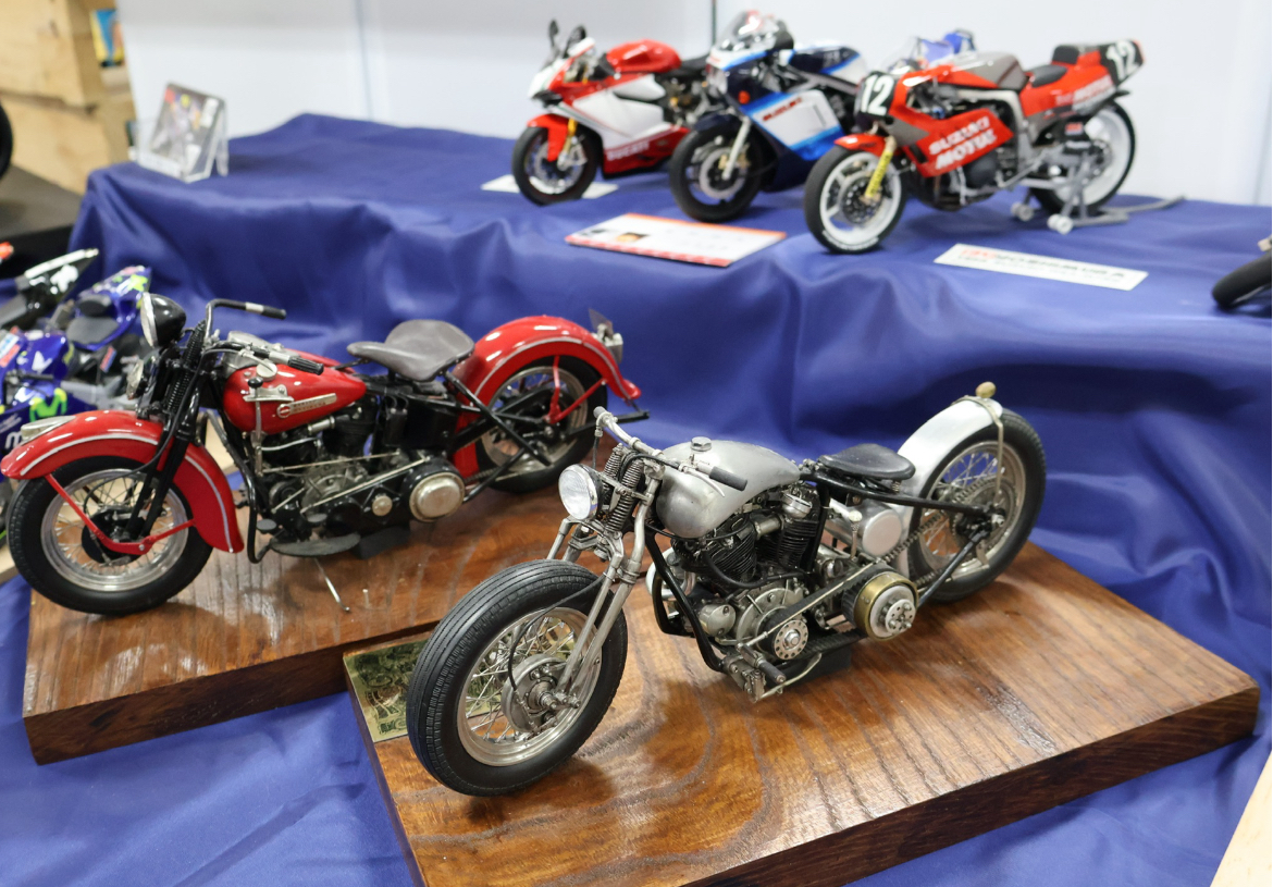 静岡ホビーショー_一般公開日_バイク_展示風景