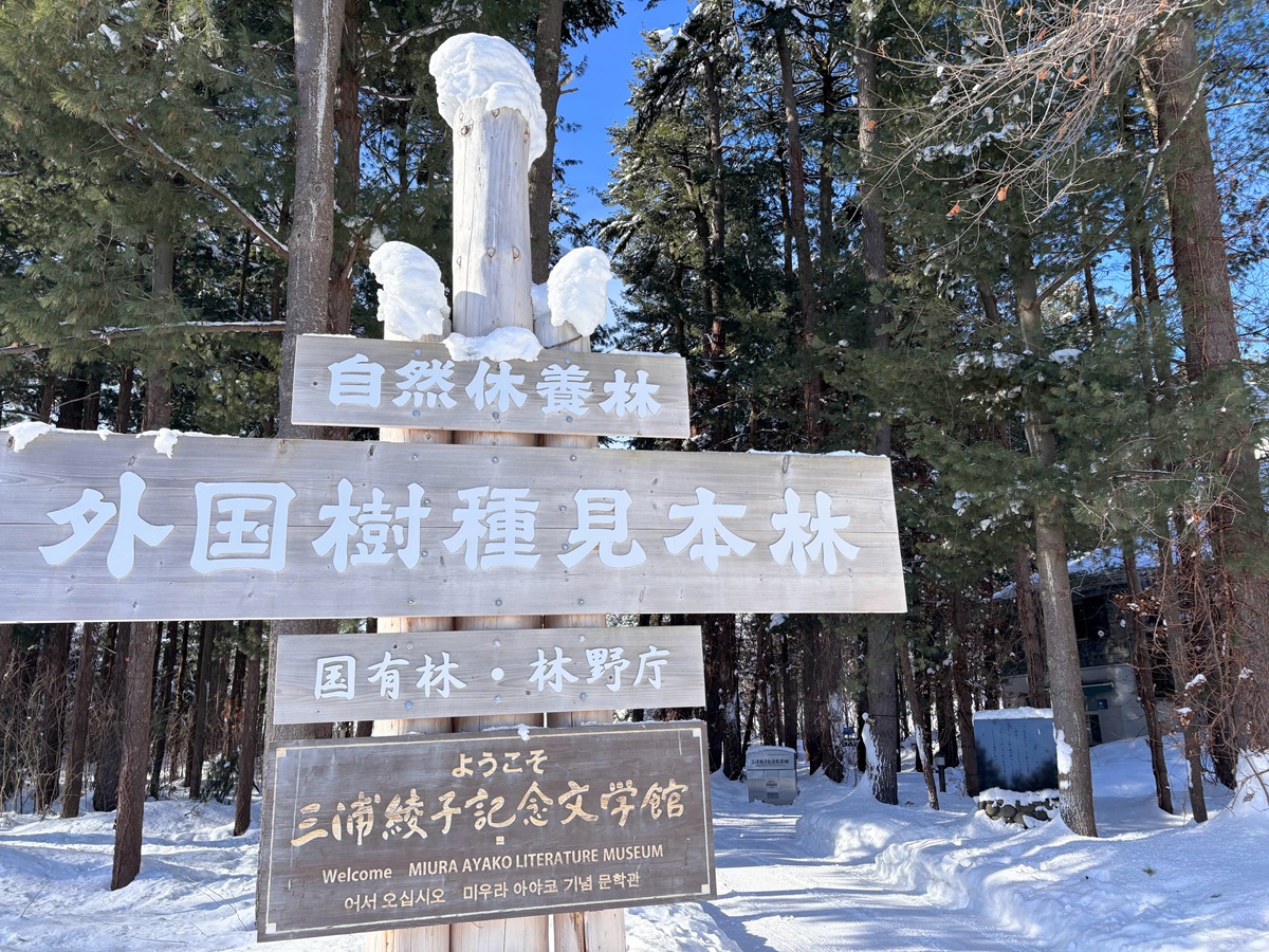 見本林入り口