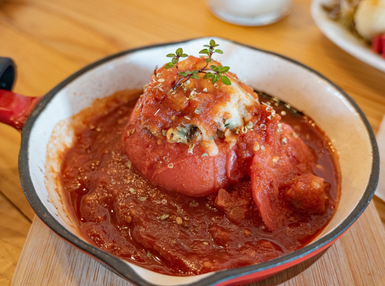カフェロンポワン_トマトファルシ