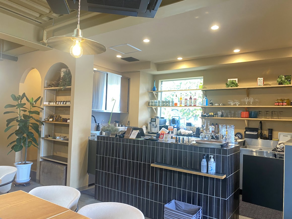 湘南フルーツパーラーの店内の様子