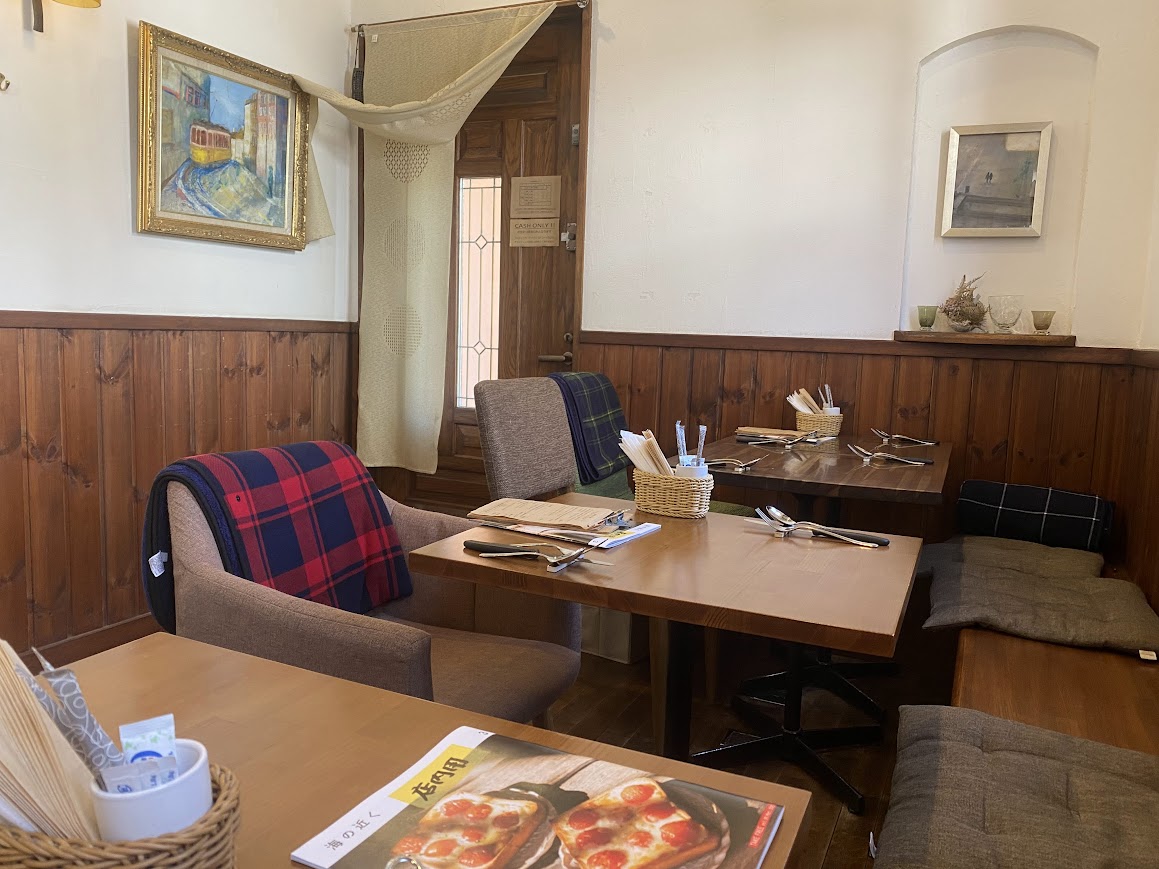 ラコルタベーカリーの店内の様子