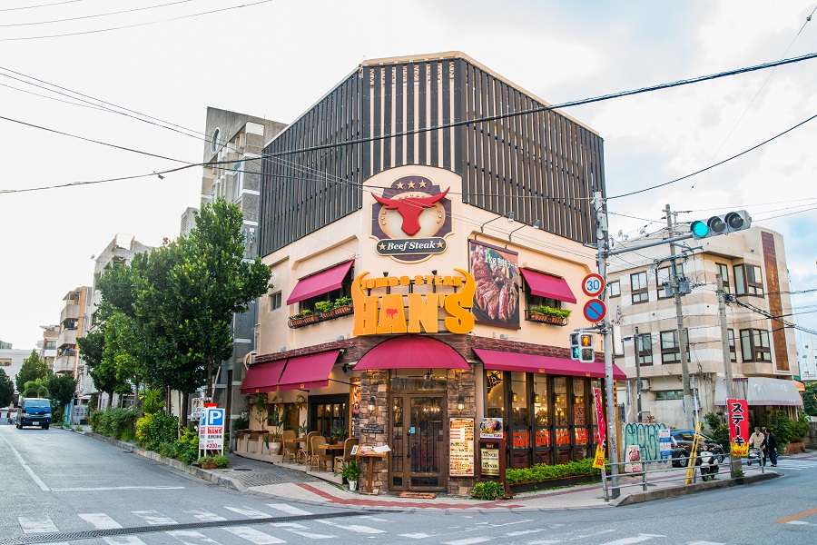 JUMBO STEAK HAN’S（ハンズ） 久茂地本店