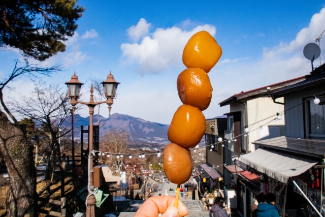 伊香保温泉_石段街_玉こんにゃく_石段玉こんにゃく