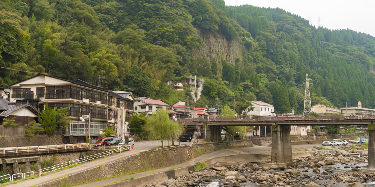 杖立温泉