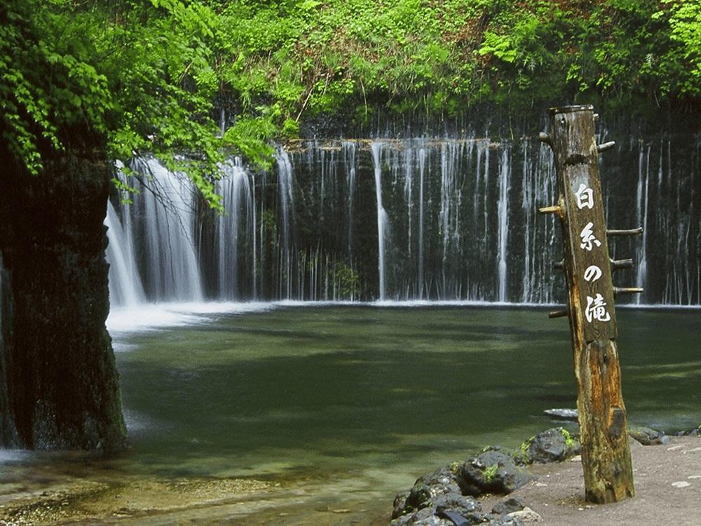 軽井沢 白糸の滝