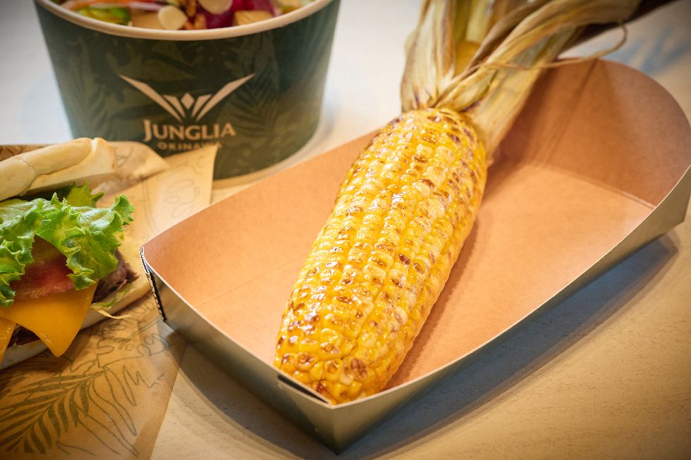 FOOD CARTTHE WILD のグリルコーン