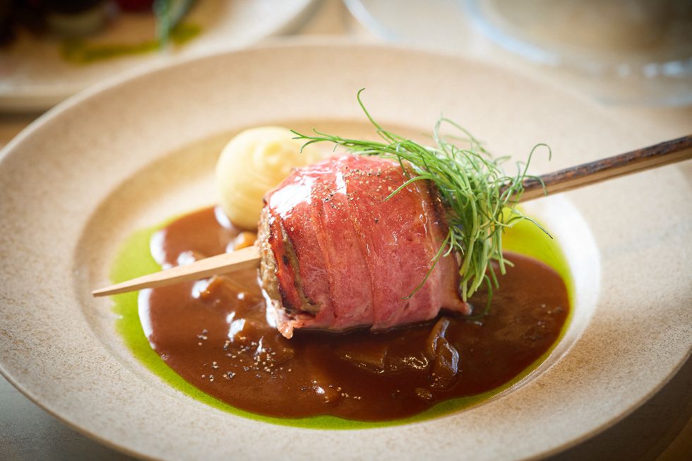 PANORAMA DININGのジャングリア ハンバーグ