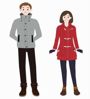 11月北海道の服装イメージ
