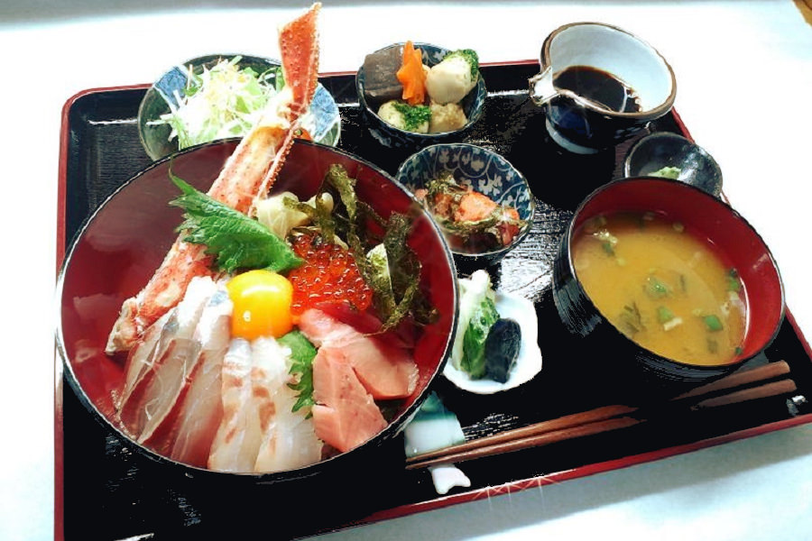 特製海鮮丼が人気の「小倉旦過 みらく」 「小倉旦過 みらく」の特製海鮮丼