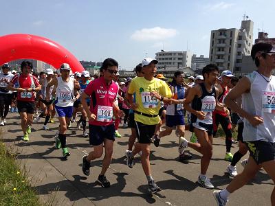 札幌・豊平川市民マラソン