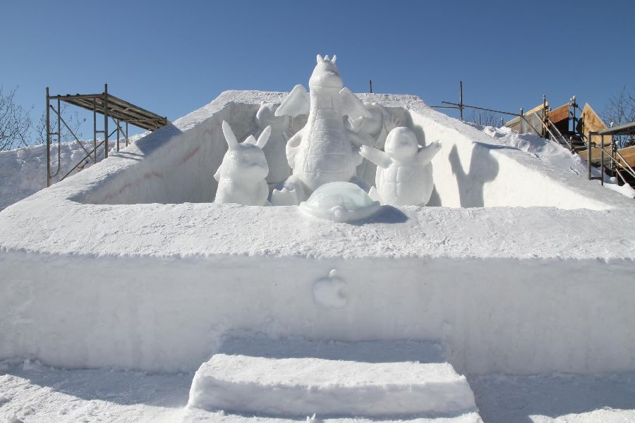 くしろ冬まつり 花火
