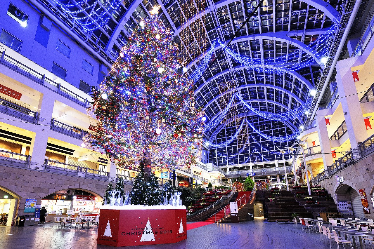 2019年撮影のクリスマスツリー ジャンボクリスマスツリー