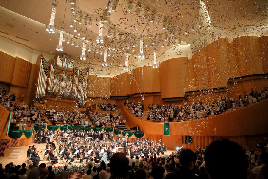 世界的にも評価が高い「札幌コンサートホールKitara」でのコンサート PMF