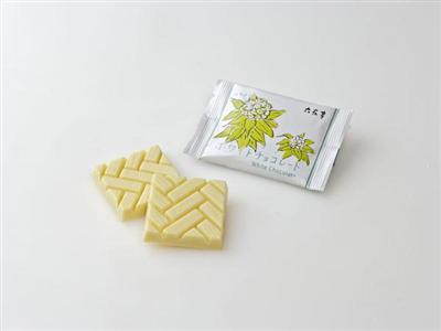 日本初のホワイトチョコ
