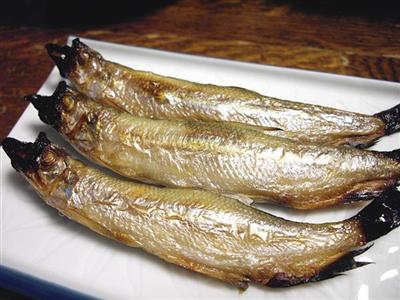 厚岸町のししゃも