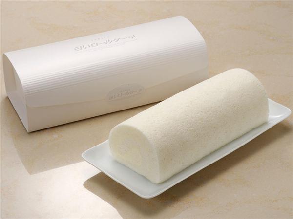 白いロールケーキ 写真提供:石屋製菓株式会社 白いロールケーキ