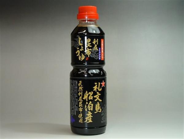 礼文島船泊産 利尻昆布醤油 礼文島船泊産 利尻昆布醤油