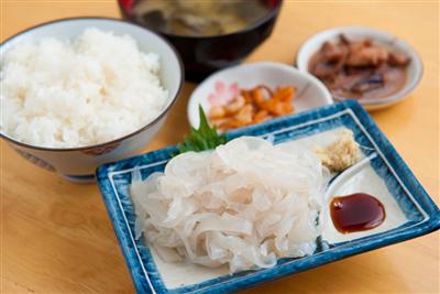 イカ刺し定食