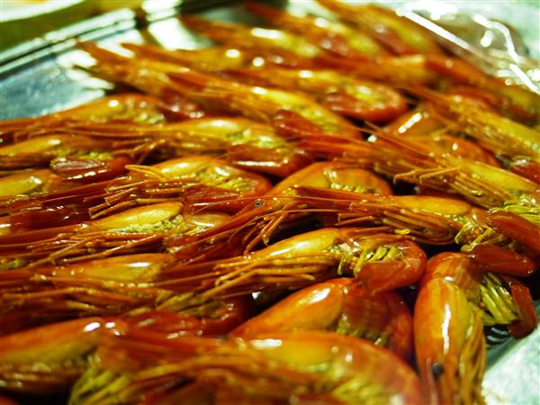 身が引き締まっており、まさに「やめられない・止まらない」味 北海シマエビ