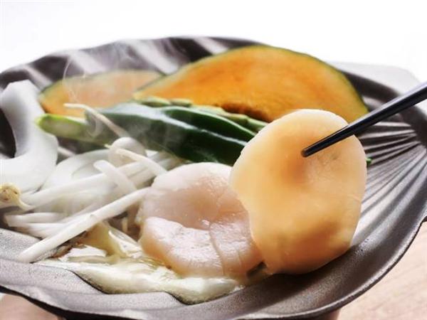 火を入れると一段と甘みを増す、別海町のジャンボホタテ ジャンボホタテジンギスカン