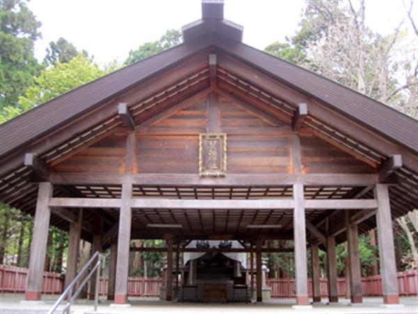 北海道神宮内の東駐車場側に開拓神社がある 開拓神社