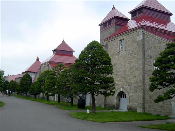 情緒ある建物が建ち並ぶニッカウヰスキー蒸留所 ニッカウヰスキー蒸留所