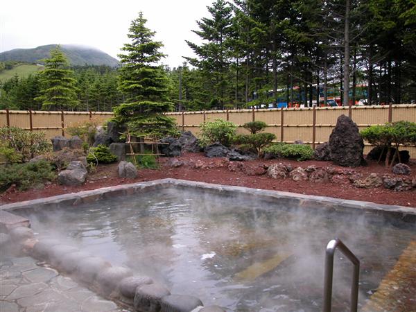 利尻富士温泉の露天風呂 利尻富士温泉