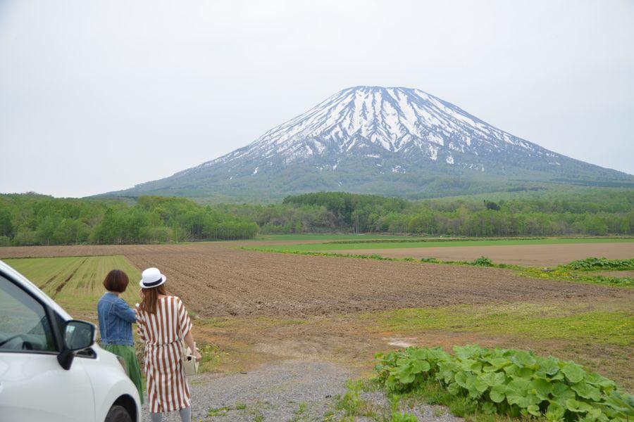 場所によって見え方が異なるのも魅力 羊蹄山