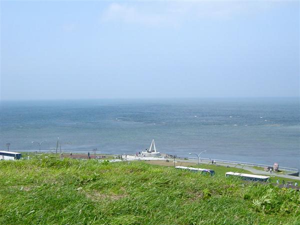 日本最北端の地、宗谷岬 宗谷岬の石碑