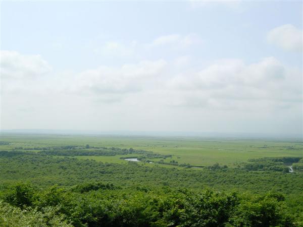 細岡展望台から眺める雄大な釧路湿原 釧路湿原