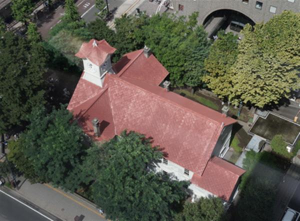 札幌観光をした人に自慢したい珍しいアングル 展望回廊からの眺め