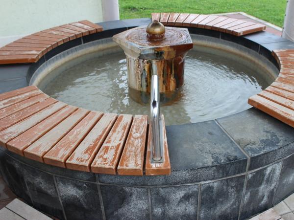 函館市熱帯植物園の足湯 函館市熱帯植物園の足湯