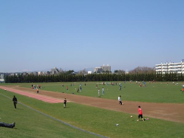 厚別公園の補助競技場 厚別公園の補助競技場