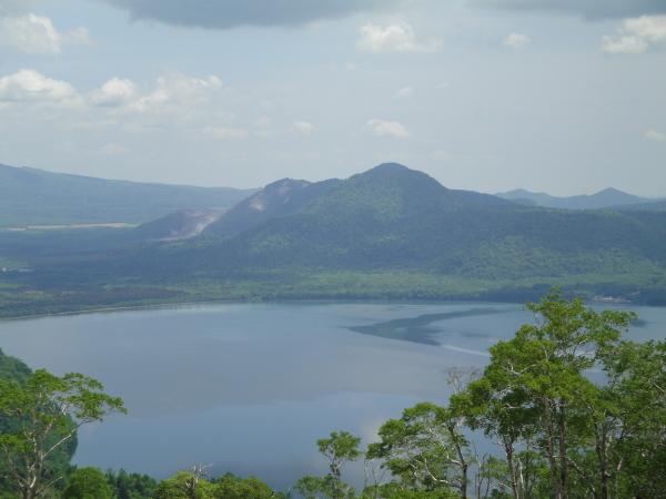 藻琴峠から見た屈斜路湖 藻琴峠から見た屈斜路湖