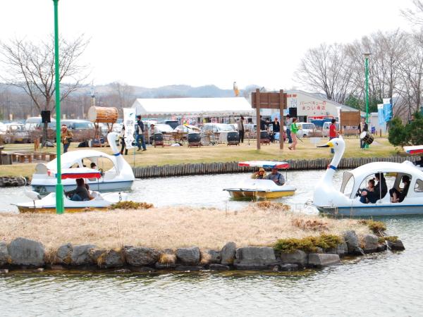 鶴居村運動広場のボート 鶴居村運動広場のボート