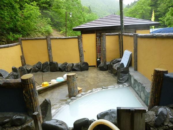 野天風呂の川北温泉 野天風呂の川北温泉