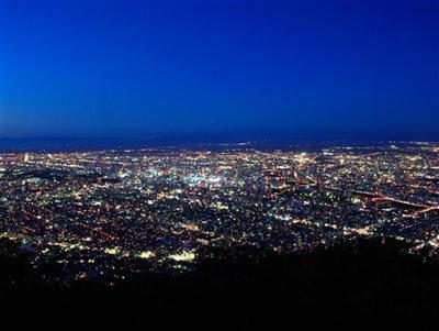 藻岩山から見る夜景