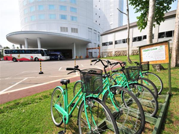 ニセコグリーンバイクはわかりやすい緑の自転車!! ニセコグリーンバイク