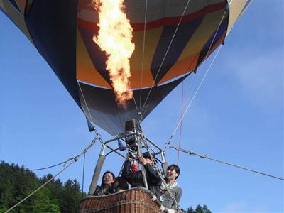 富良野・美瑛の熱気球体験