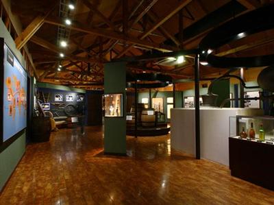 ウイスキー館の展示スペース