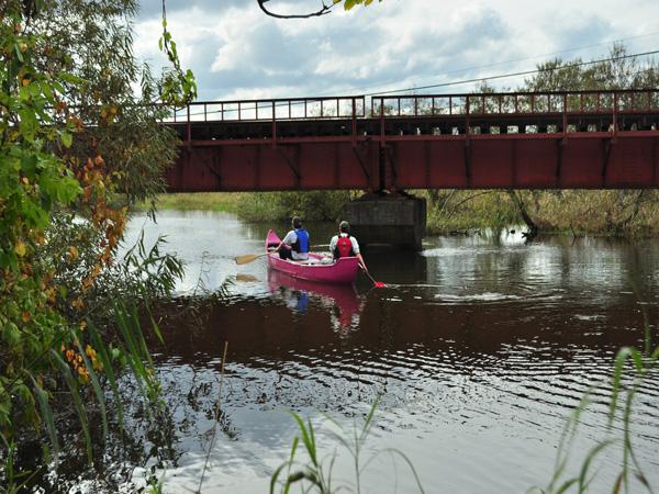 釧路湿原を近くで感じることができる釧路川支流のカヌー 釧路湿原を近くで感じることができる釧路川支流のカヌー