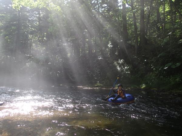 一寸法師になった気分 サファリフローティング体験 一寸法師になった気分 サファリフローティング体験