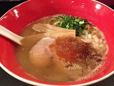 濃厚魚介豚骨　醤油