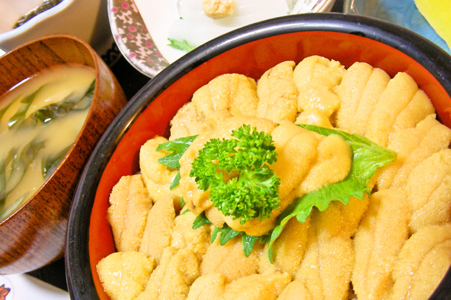 鱗晃荘のうに丼 鱗晃荘のうに丼