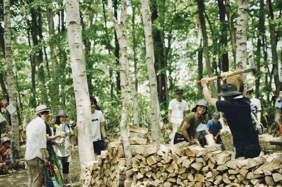 森の魅力を体験できる充実のプログラム内容となっている 森ジャム