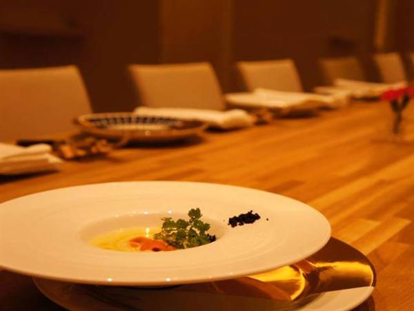 北海道らしい食材も積極的に使う五十嵐シェフ。 五十嵐